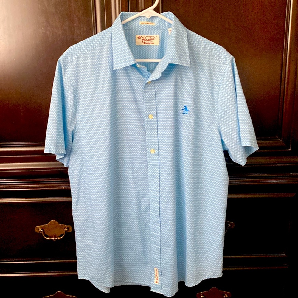 ORIGINAL PENGUIN
 Print Button Down Collar Shirt